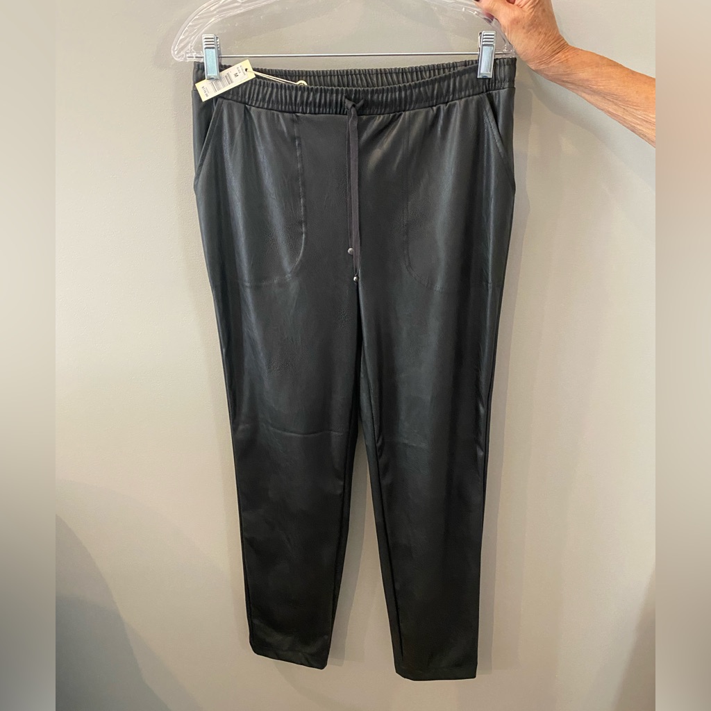 New With Tags - Max Studio Faux Leather Pants